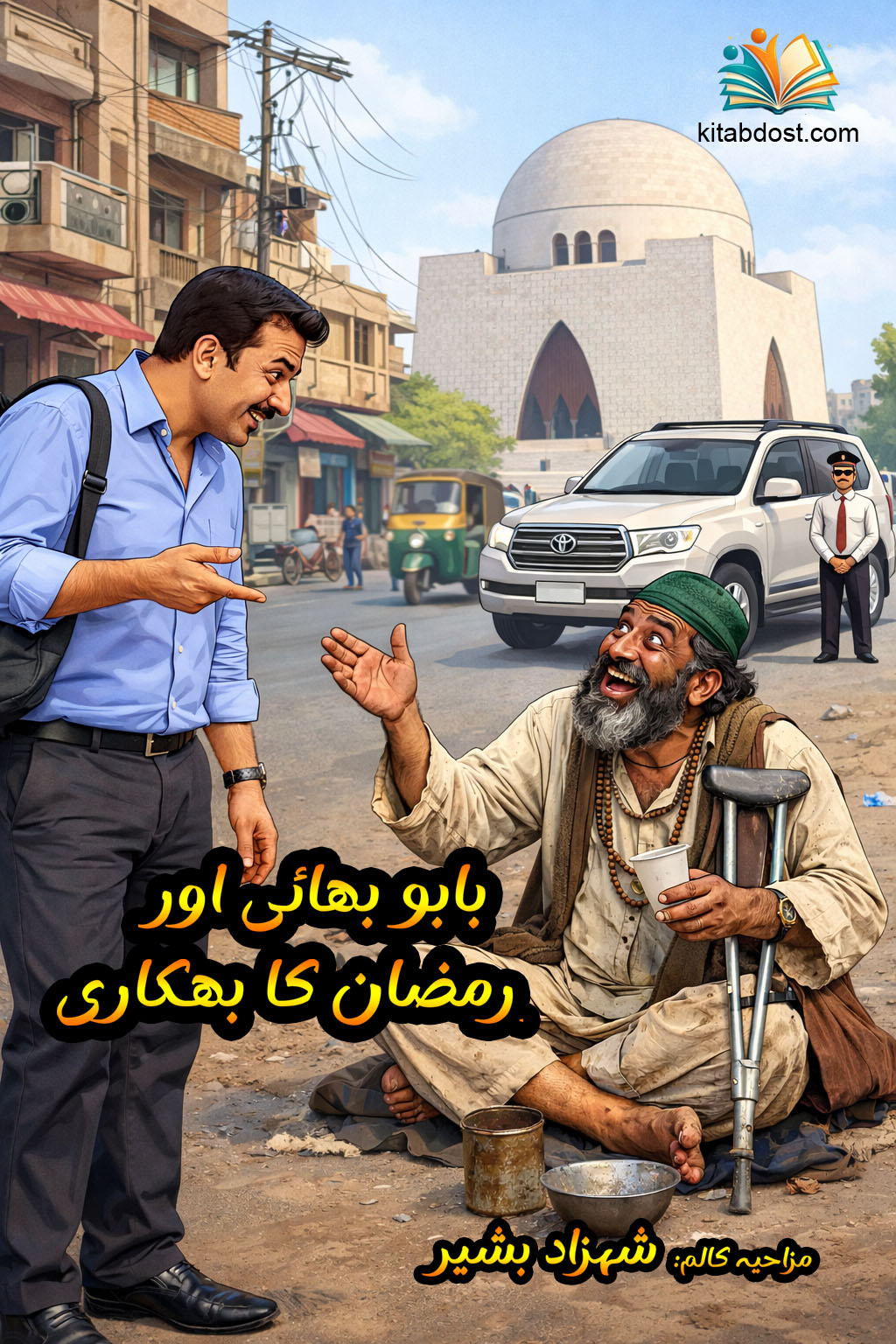 مزاحیہ کالم : babu bhai aur ramzan ka bhikari